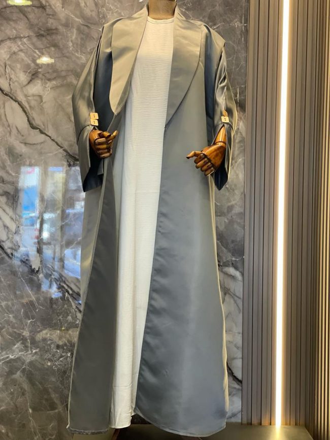 KH-003 عباية ستان طرفين