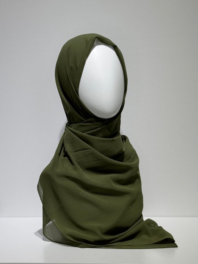 وشاح شيفون سادة  -DH 682