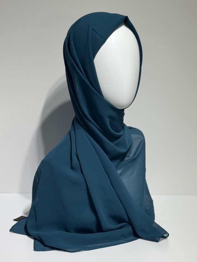 وشاح شيفون سادة  -DH 664