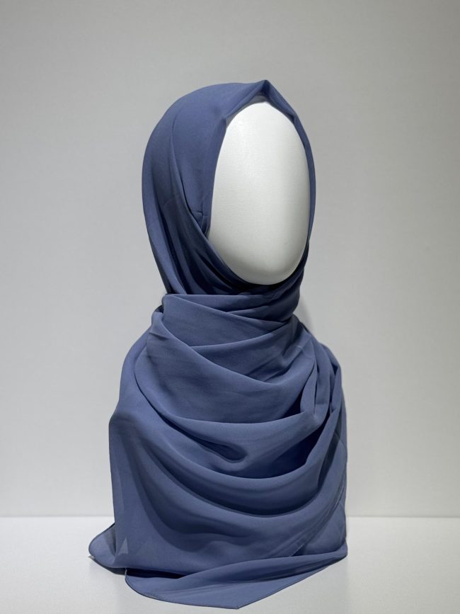 وشاح شيفون سادة  -DH 699