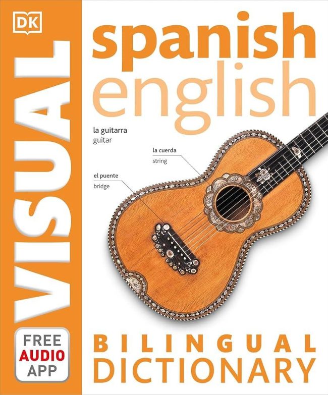 Spanish English Bilingual Visual Dictionary RS-031