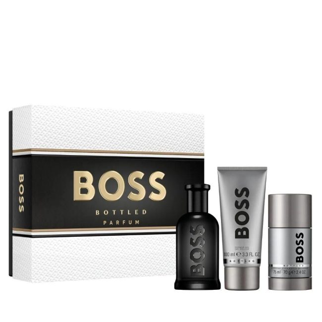 HUGO - Boss Bottled Spring 25 Set Parfum 100ml+ DS 75ml + SG 100ml - - RN-0572