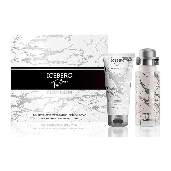 ICEBERG - Ice Berg Twice Platinum Giftset EDT 125mL+BL100mL - - RN-0588