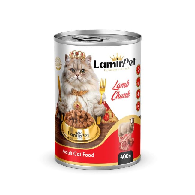بنكهة اللحم 400جرام Lamir Pet علبة AK-019